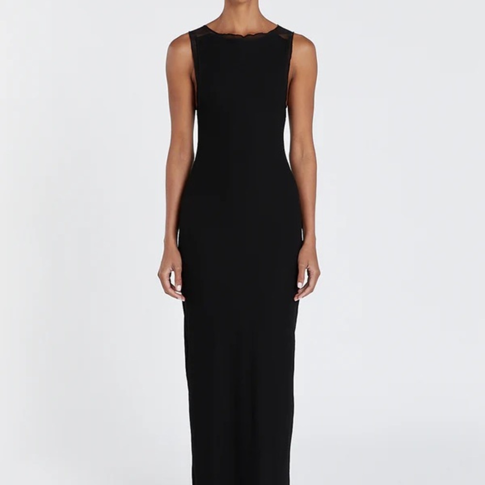 DISSH Black Maxi Dress NWT